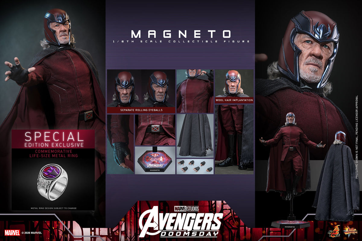 Magneto Marvel Sixth Scale Figure