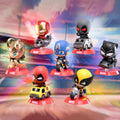 Marvel Cosbi Rider Bobble-Head Collection Blind Box Set