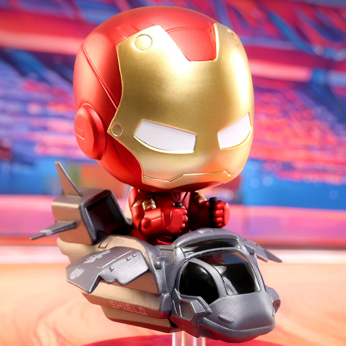 Marvel Cosbi Rider Bobble-Head Collection Blind Box Set
