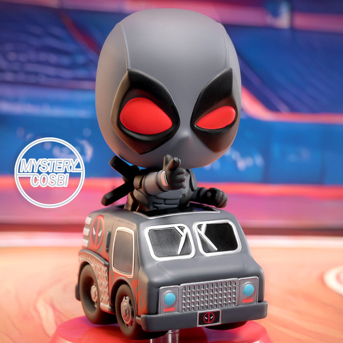 Marvel Cosbi Rider Bobble-Head Collection Blind Box Set