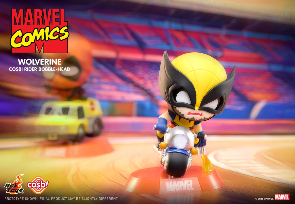Marvel Cosbi Rider Bobble-Head Collection Blind Box Set
