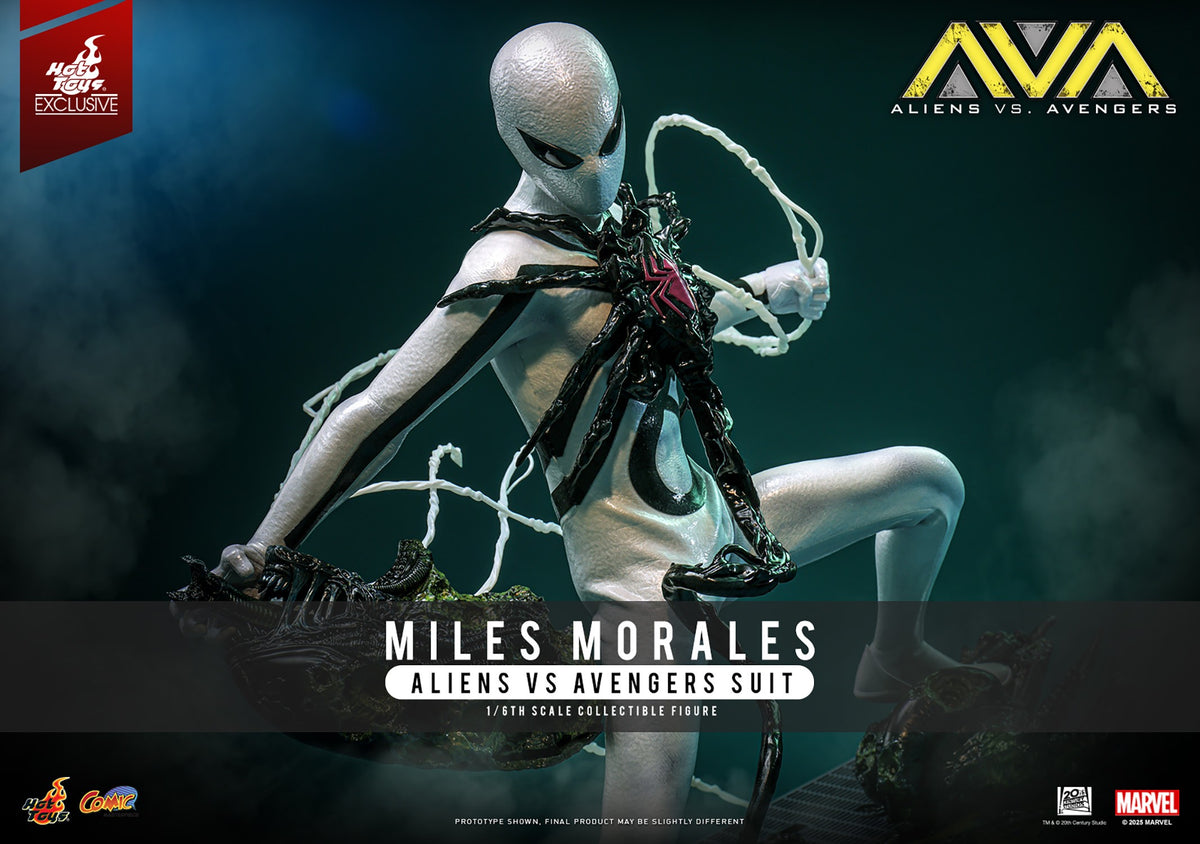 Miles Morales (Aliens Vs. Avengers Suit) Marvel Sixth Scale Figure