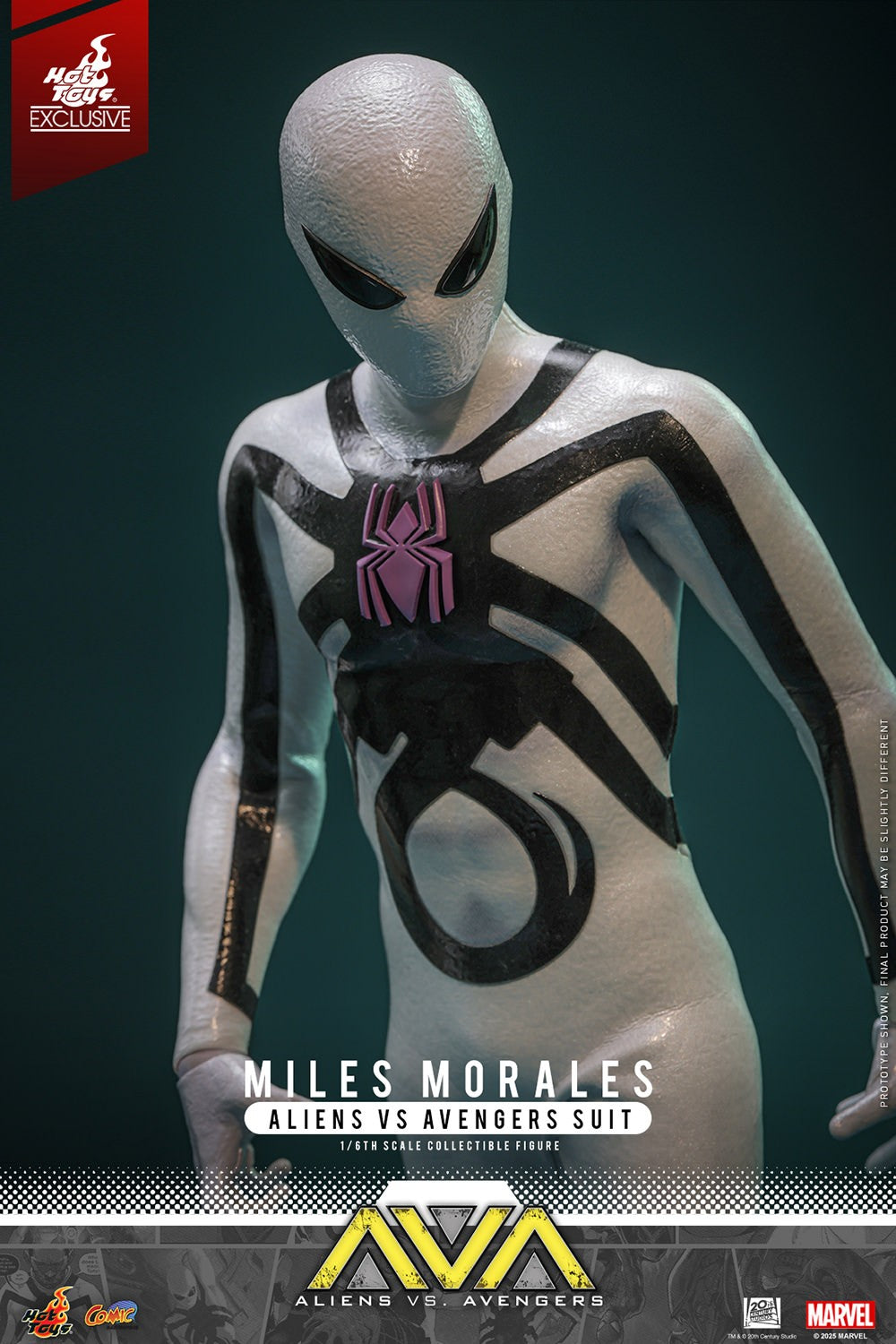 Miles Morales (Aliens Vs. Avengers Suit) Marvel Sixth Scale Figure