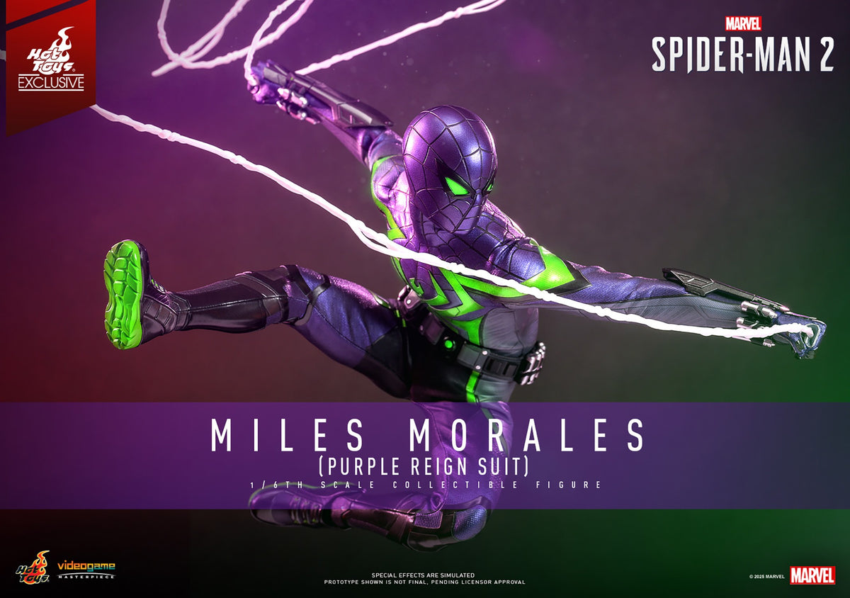 Miles Morales (Purple Reign Suit) Marvel Sixth Scale Figure