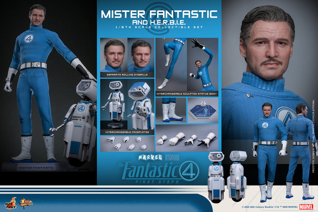 Mister Fantastic Marvel Sixth Scale Figure