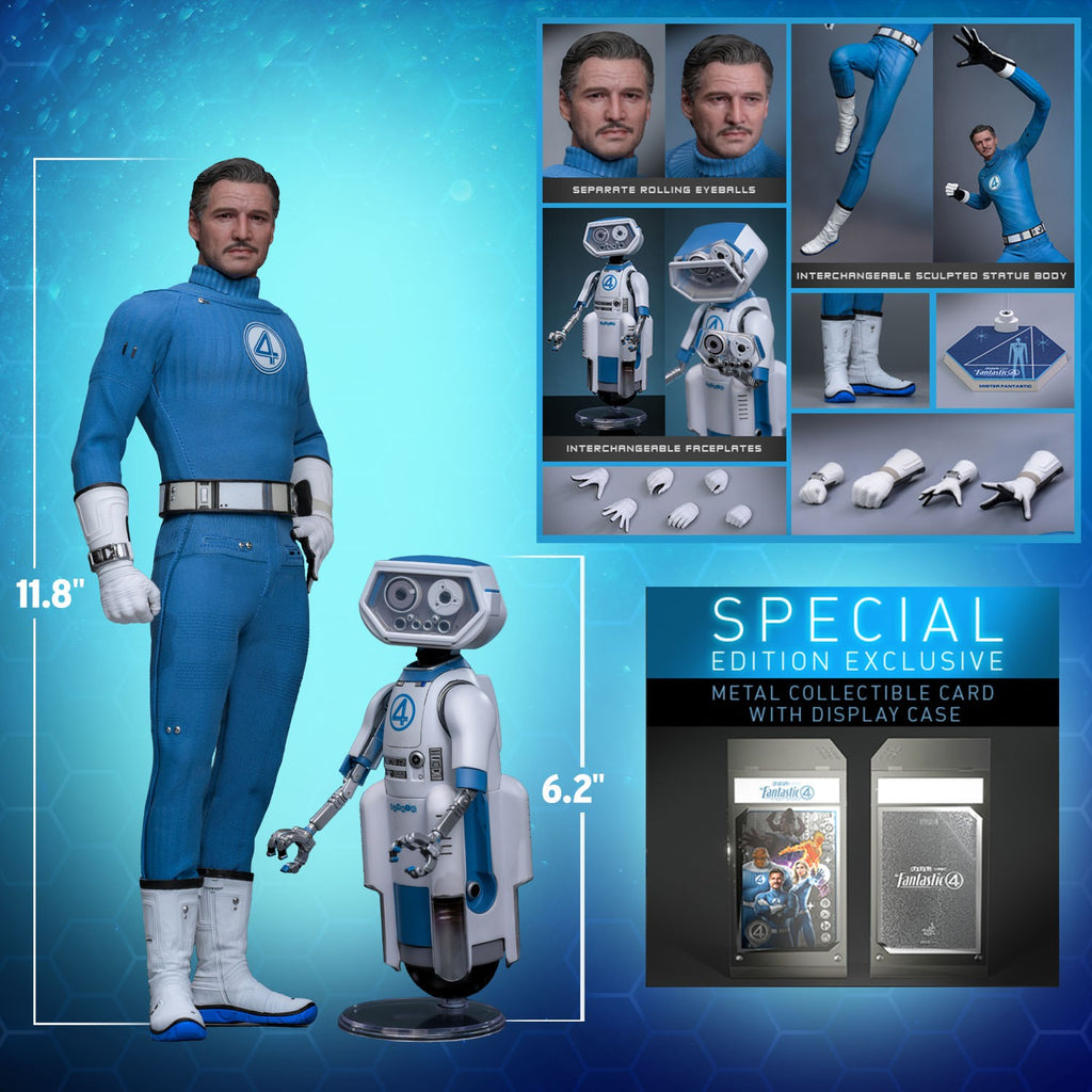 Mister Fantastic Marvel Sixth Scale Figure