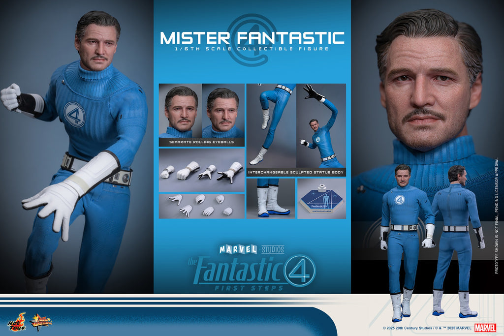 Mister Fantastic Marvel Sixth Scale Figure