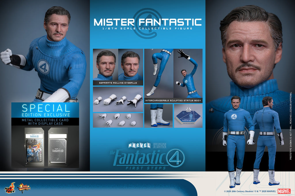 Mister Fantastic Marvel Sixth Scale Figure