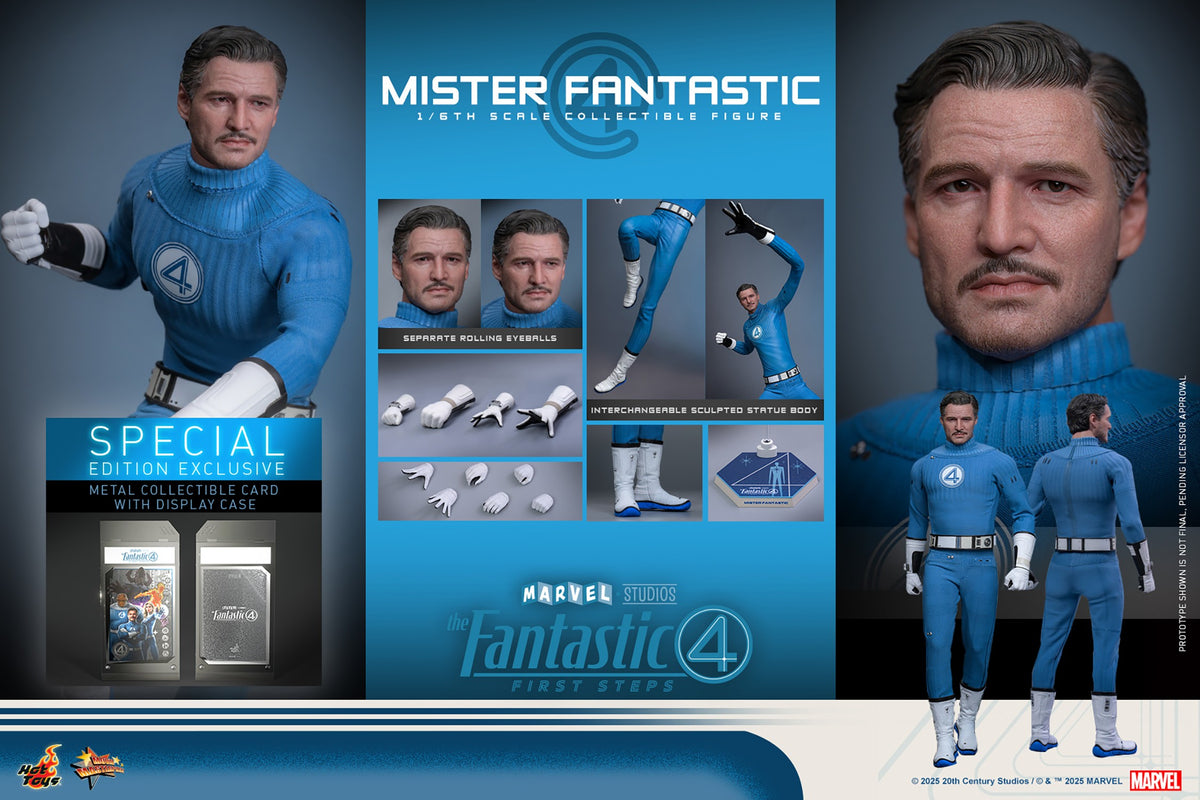 Mister Fantastic Marvel Sixth Scale Figure