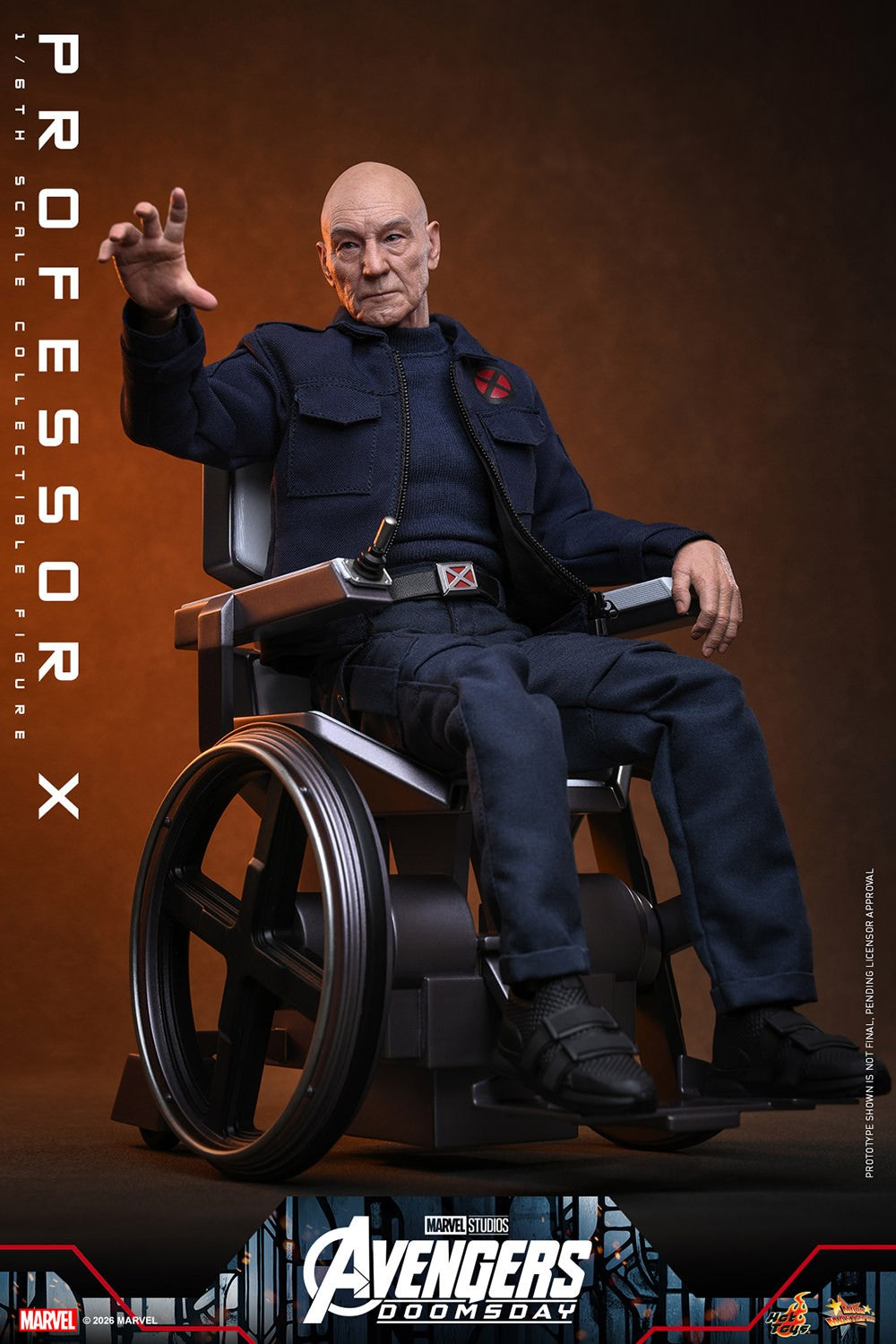 Professor X Marvel Sixth Scale Figure