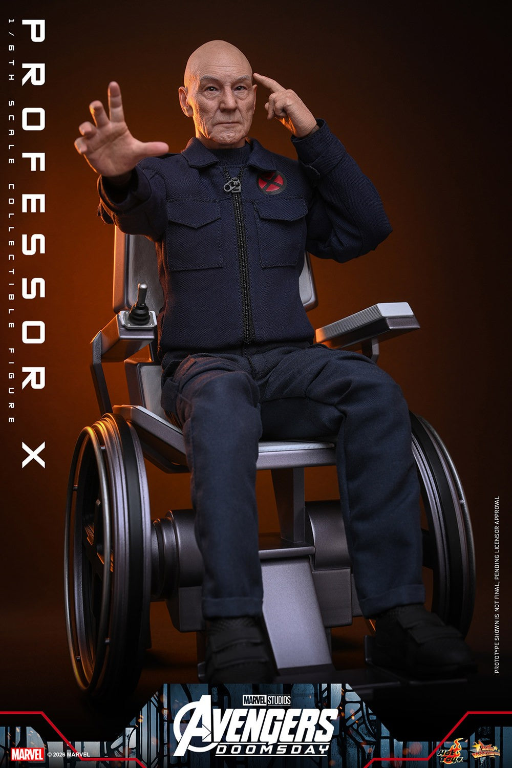 Professor X Marvel Sixth Scale Figure