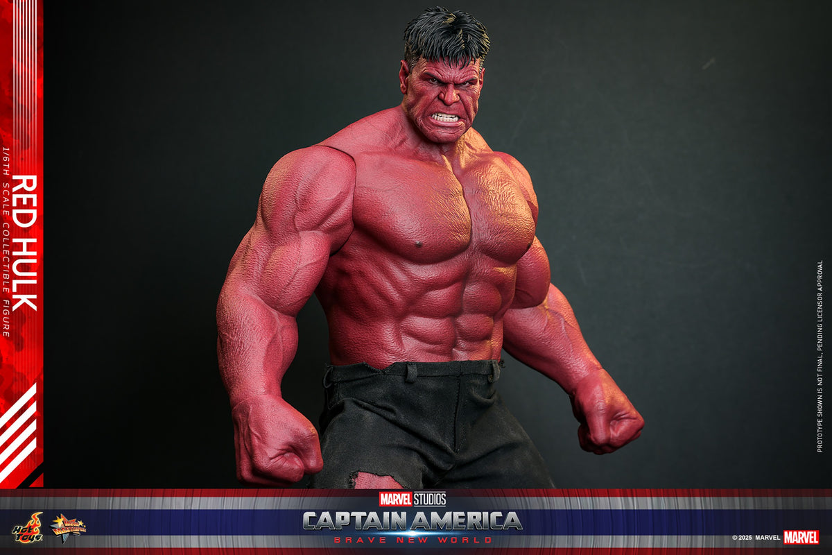 Red Hulk Marvel Sixth Scale Figure