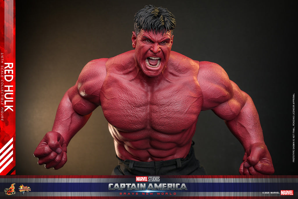 Red Hulk Marvel Sixth Scale Figure