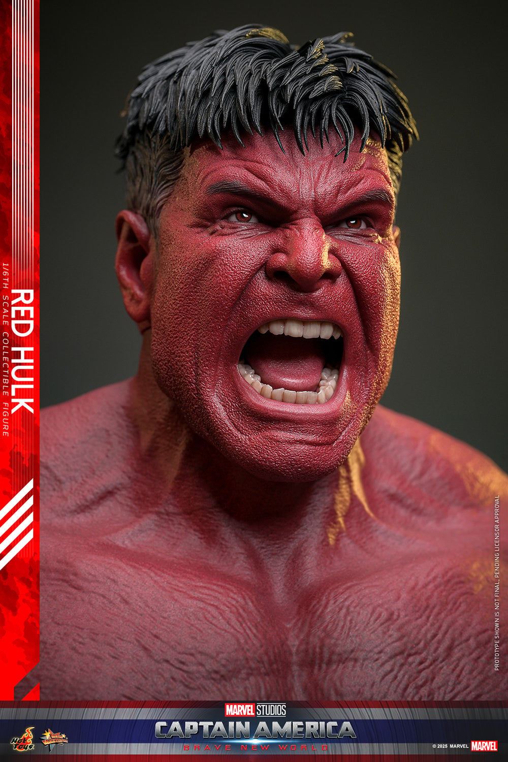 Red Hulk Marvel Sixth Scale Figure