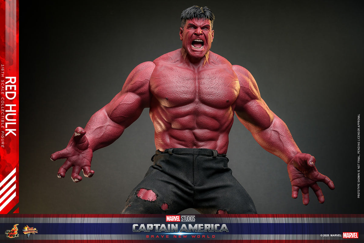Red Hulk Marvel Sixth Scale Figure