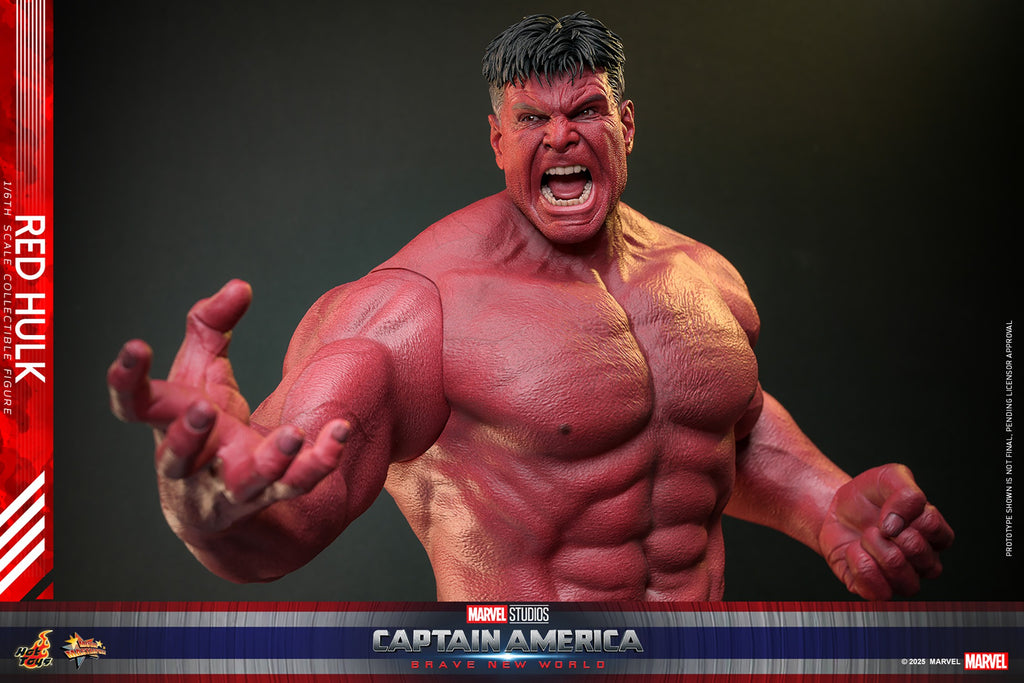 Red Hulk Marvel Sixth Scale Figure