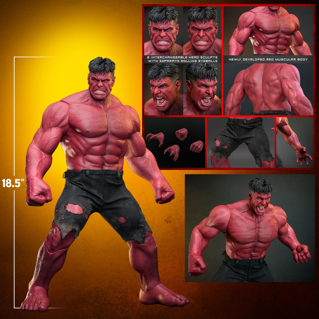 Red Hulk Marvel Sixth Scale Figure