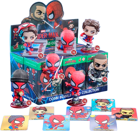 Spider-Man Brand New Day Cosbi Bobble-Head Collection Marvel Blind Box Set