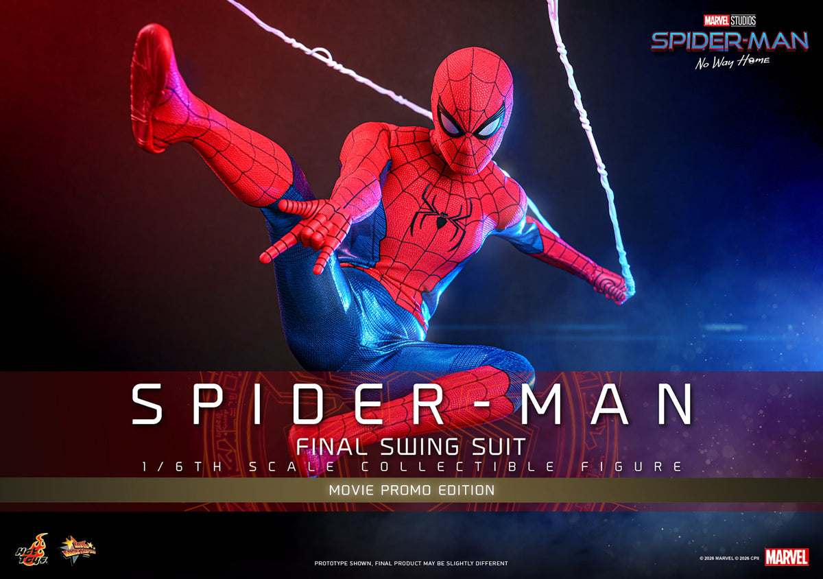 Spider-Man (Final Swing Suit) (Movie Promo Edition) Marvel Sixth Scale Figure