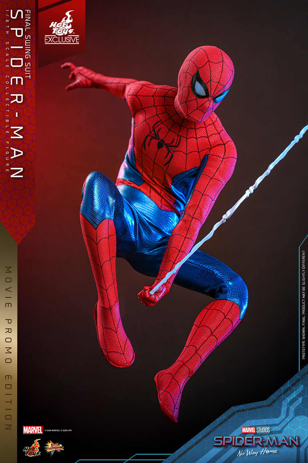 Spider-Man (Final Swing Suit) (Movie Promo Edition) Marvel Sixth Scale Figure