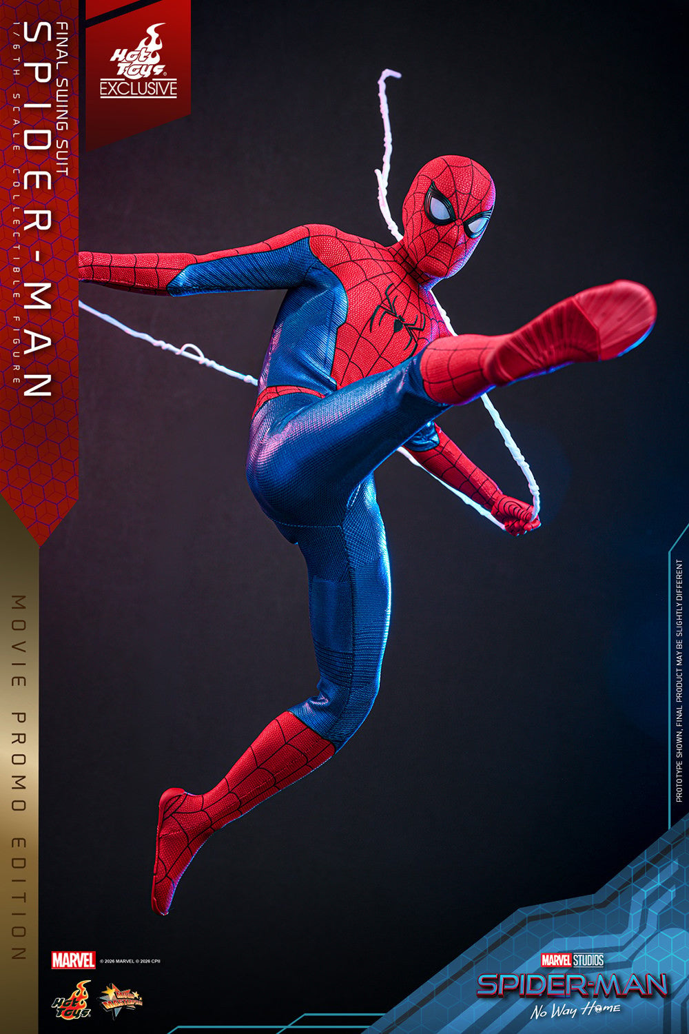 Spider-Man (Final Swing Suit) (Movie Promo Edition) Marvel Sixth Scale Figure
