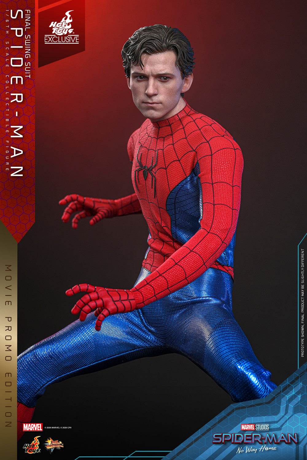 Spider-Man (Final Swing Suit) (Movie Promo Edition) Marvel Sixth Scale Figure