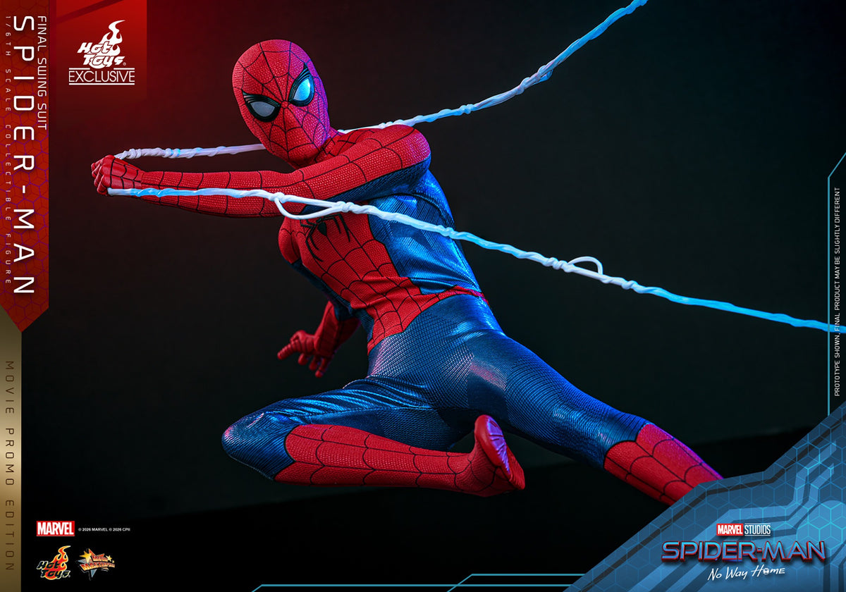 Spider-Man (Final Swing Suit) (Movie Promo Edition) Marvel Sixth Scale Figure