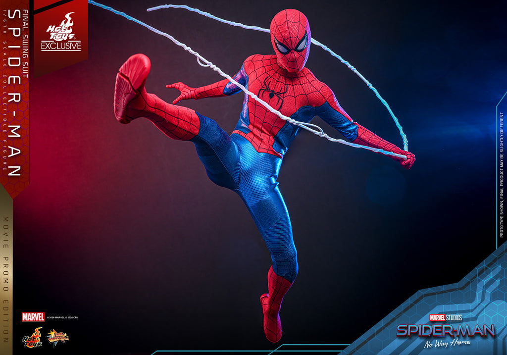 Spider-Man (Final Swing Suit) (Movie Promo Edition) Marvel Sixth Scale Figure