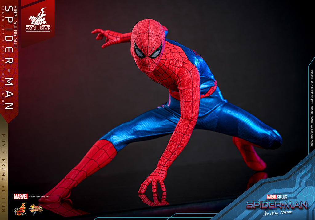 Spider-Man (Final Swing Suit) (Movie Promo Edition) Marvel Sixth Scale Figure
