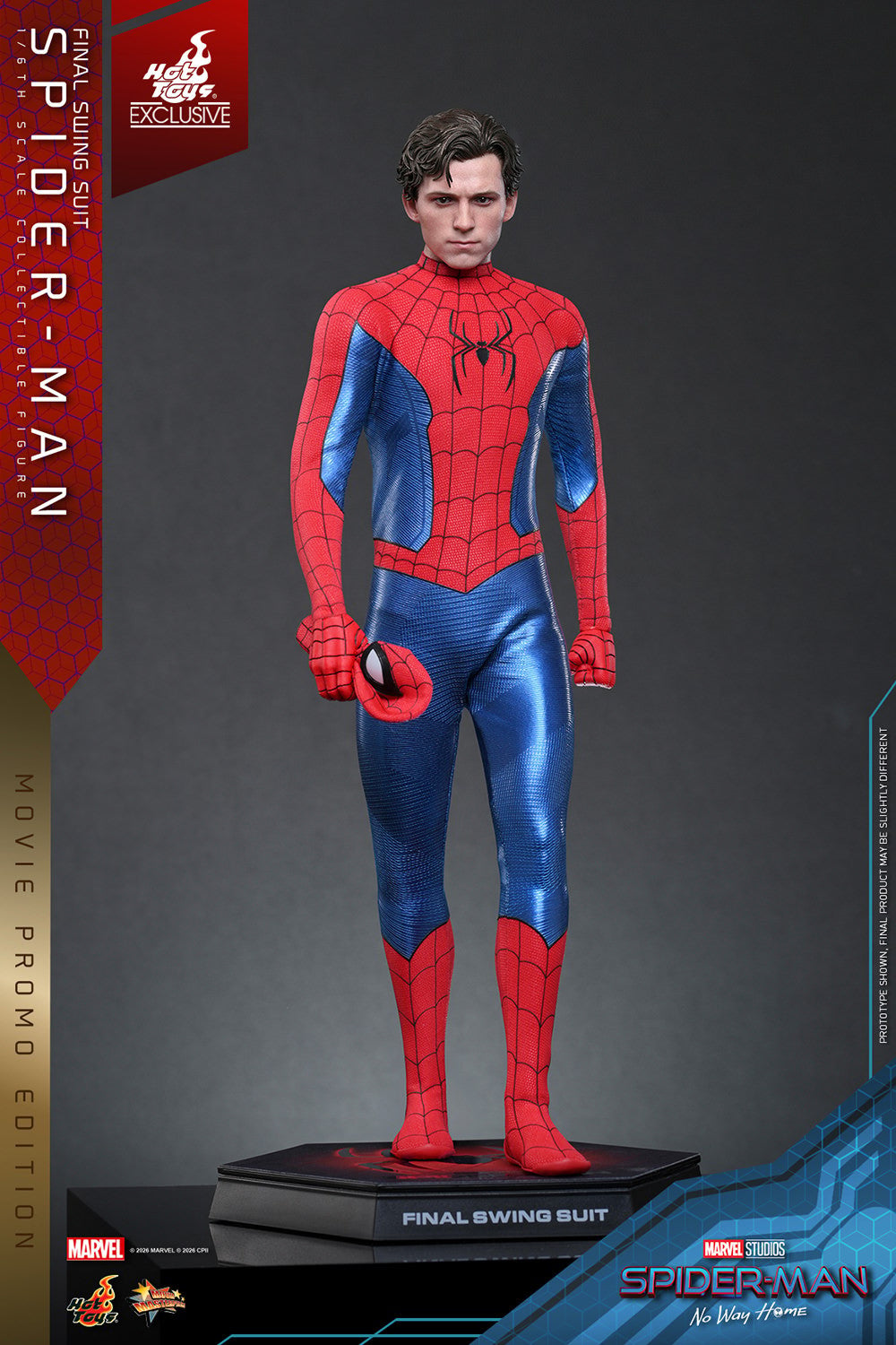 Spider-Man (Final Swing Suit) (Movie Promo Edition) Marvel Sixth Scale Figure