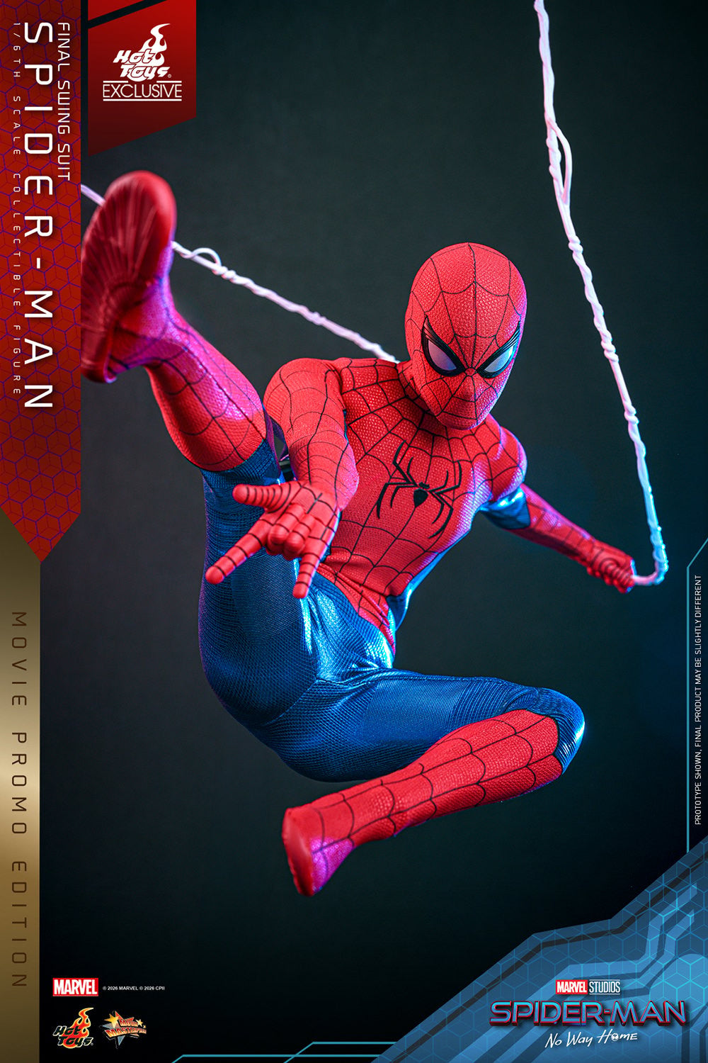 Spider-Man (Final Swing Suit) (Movie Promo Edition) Marvel Sixth Scale Figure