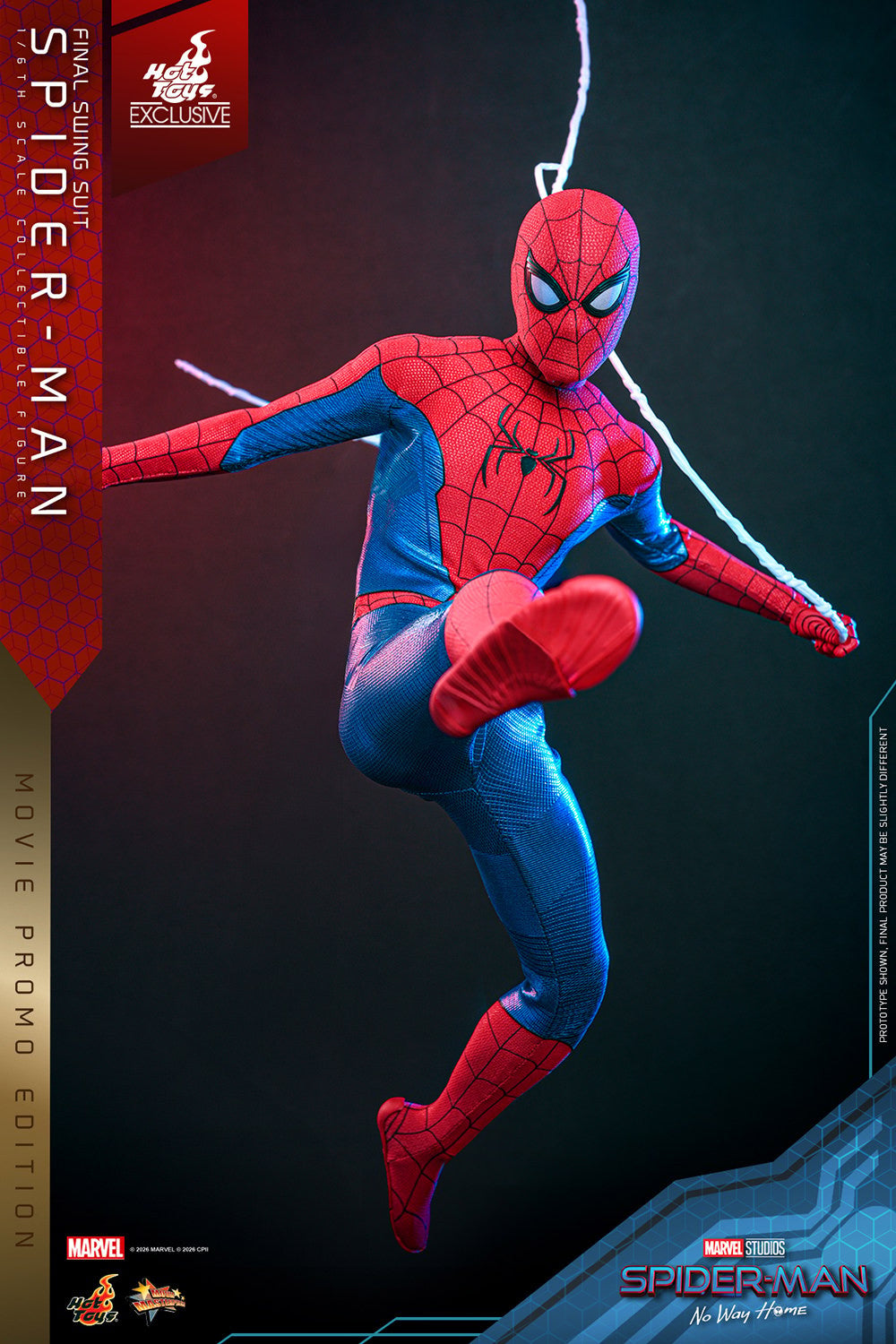 Spider-Man (Final Swing Suit) (Movie Promo Edition) Marvel Sixth Scale Figure