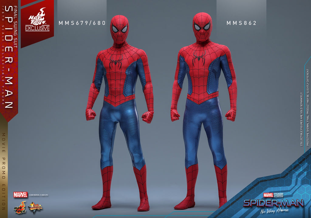 Spider-Man (Final Swing Suit) (Movie Promo Edition) Marvel Sixth Scale Figure
