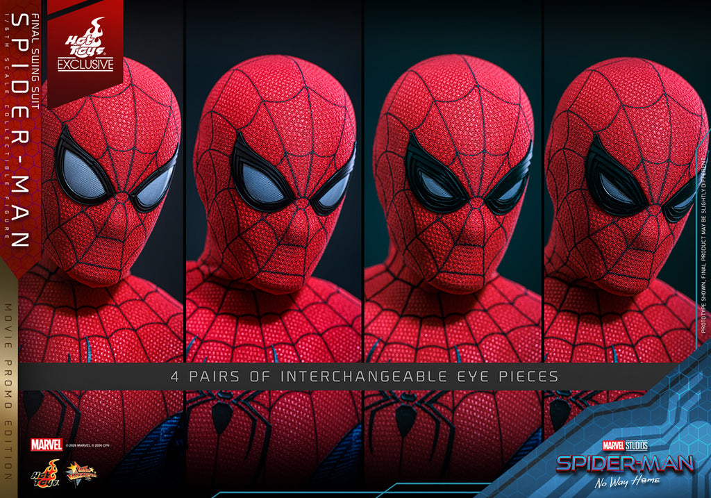 Spider-Man (Final Swing Suit) (Movie Promo Edition) Marvel Sixth Scale Figure