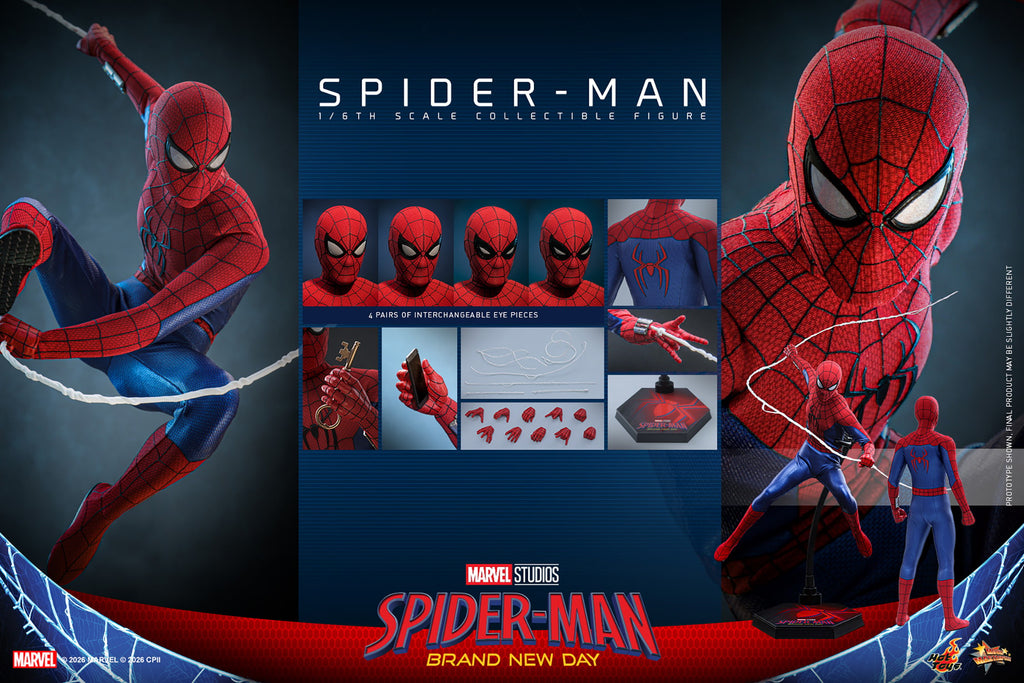 Spider-Man Marvel Sixth Scale Figure