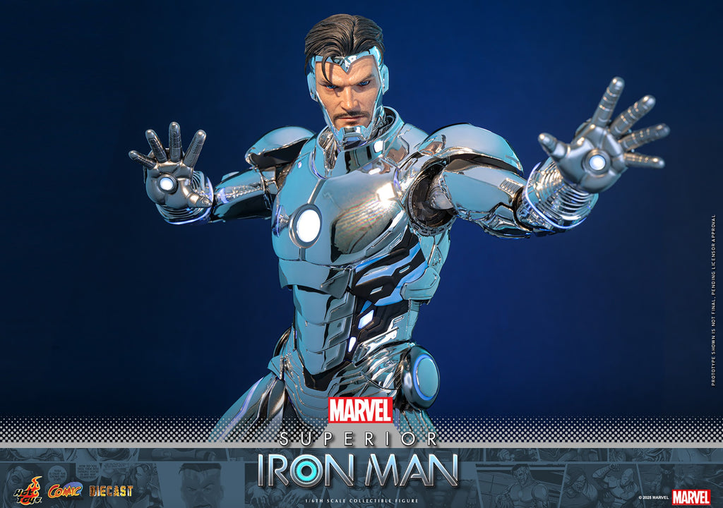 Superior Iron Man Marvel Sixth Scale Figure
