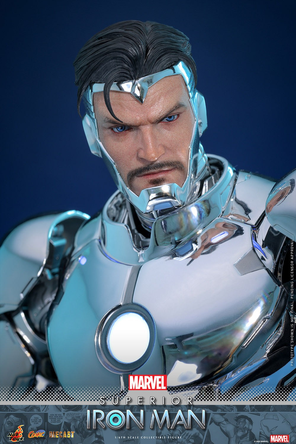 Superior Iron Man Marvel Sixth Scale Figure