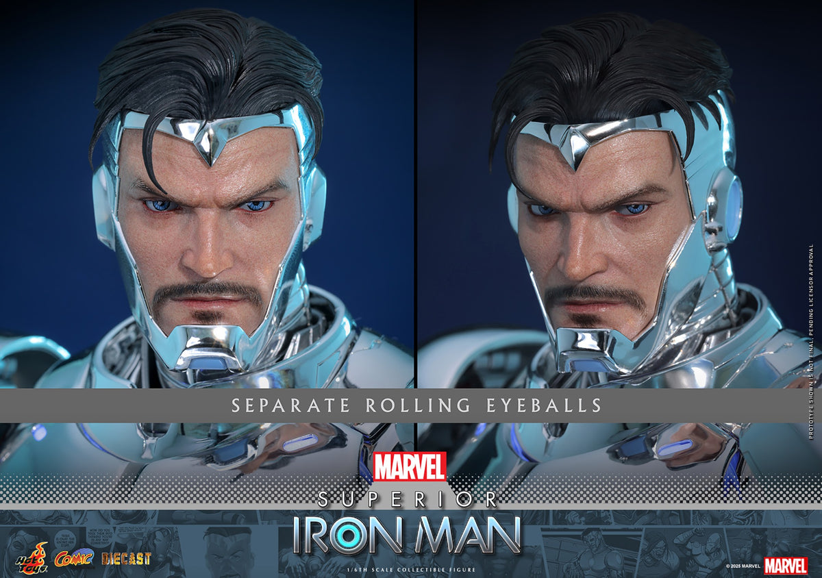 Superior Iron Man Marvel Sixth Scale Figure