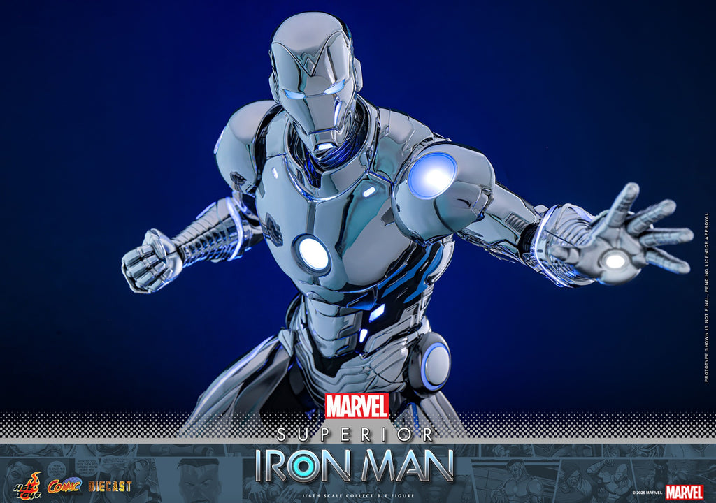 Superior Iron Man Marvel Sixth Scale Figure