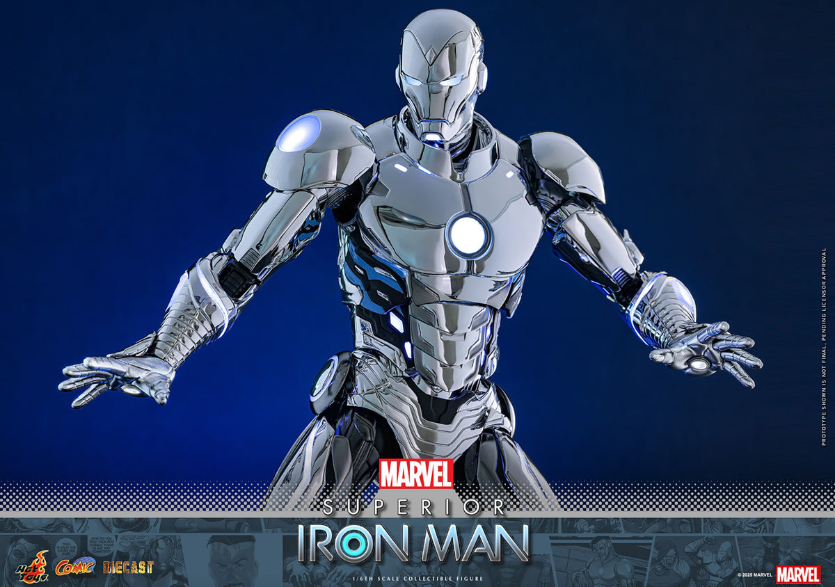 Superior Iron Man Marvel Sixth Scale Figure