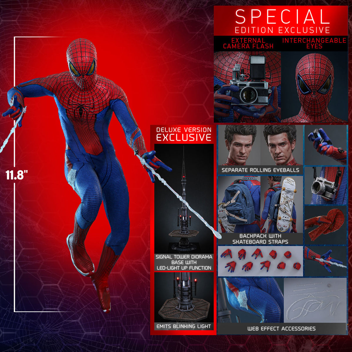 The Amazing Spider-Man Marvel Sixth Scale Figure