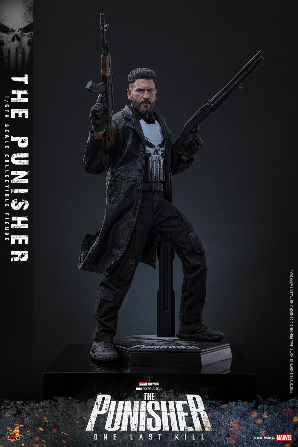 The Punisher Marvel Sixth Scale Figure