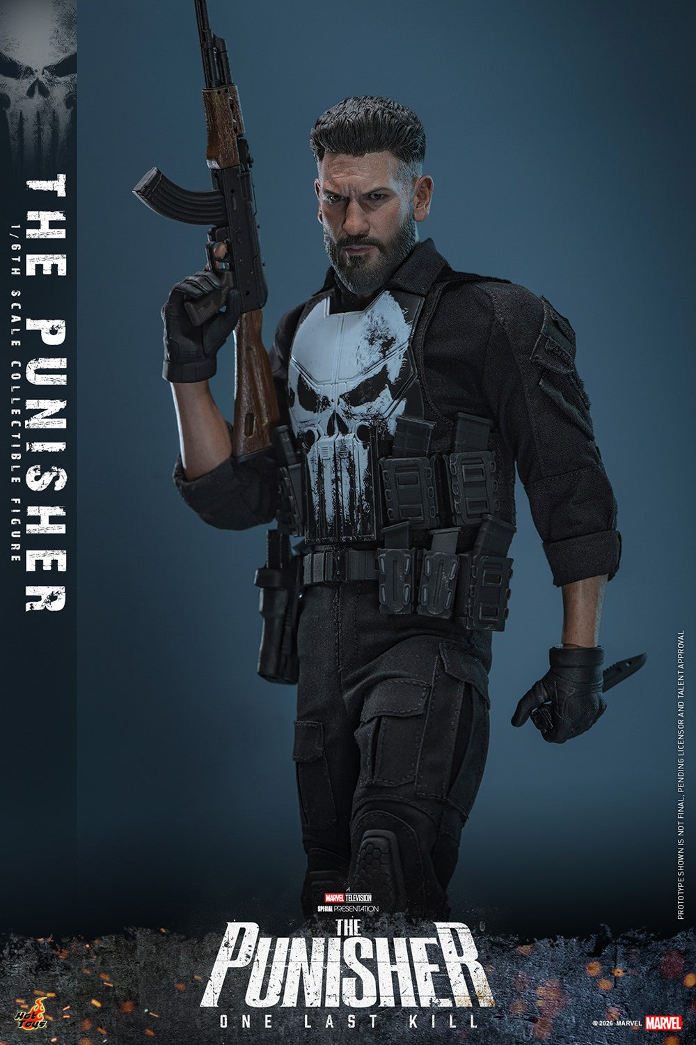 The Punisher Marvel Sixth Scale Figure