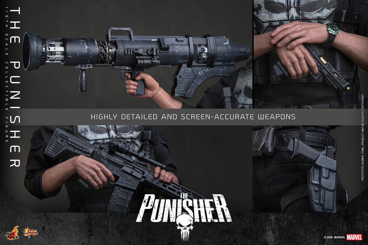 The Punisher Marvel Sixth Scale Figure