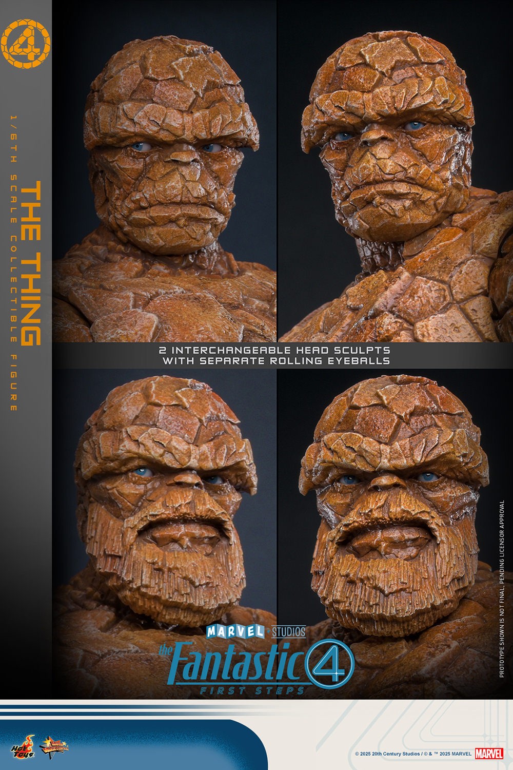 The Thing Marvel Sixth Scale Figure