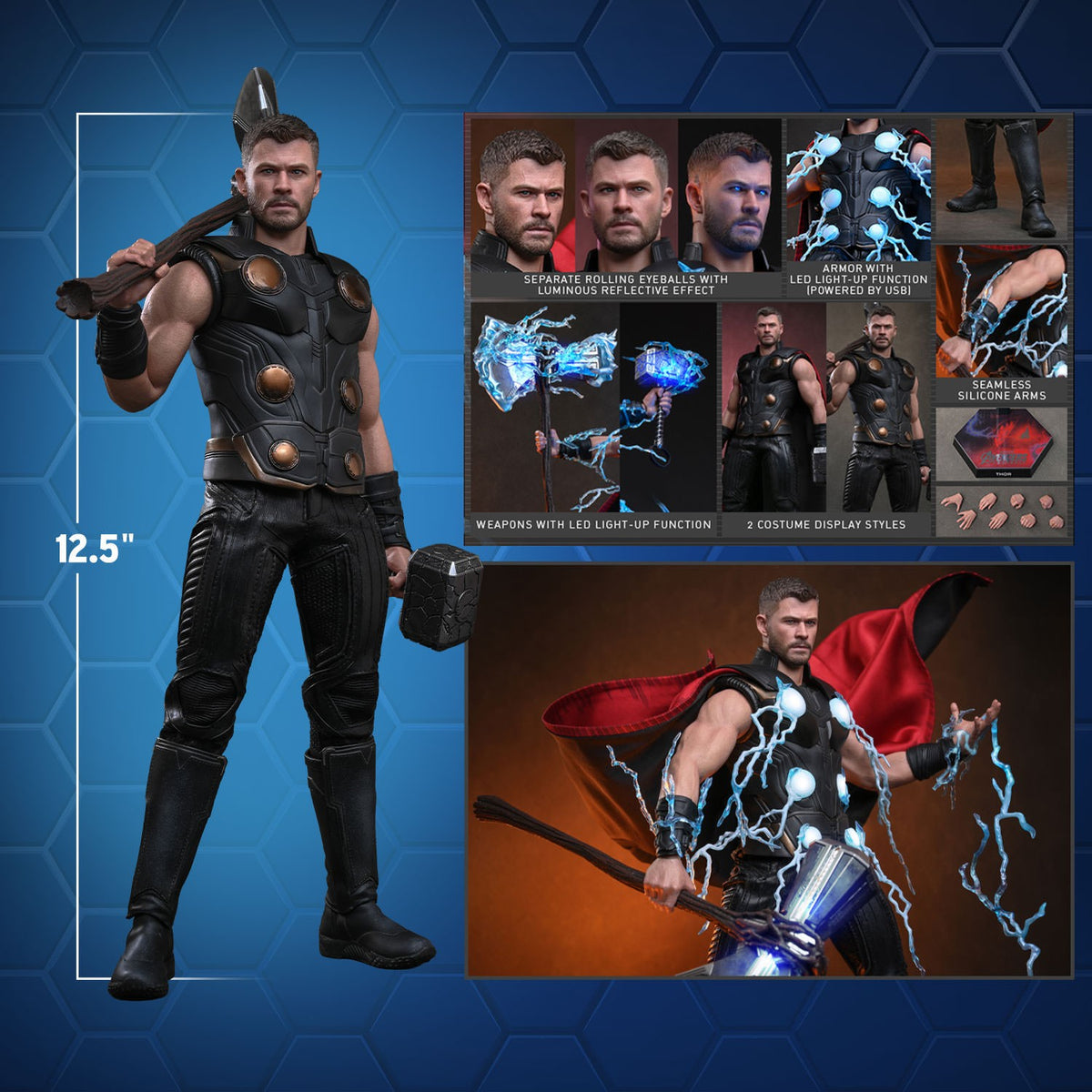 Thor Marvel Sixth Scale Figure