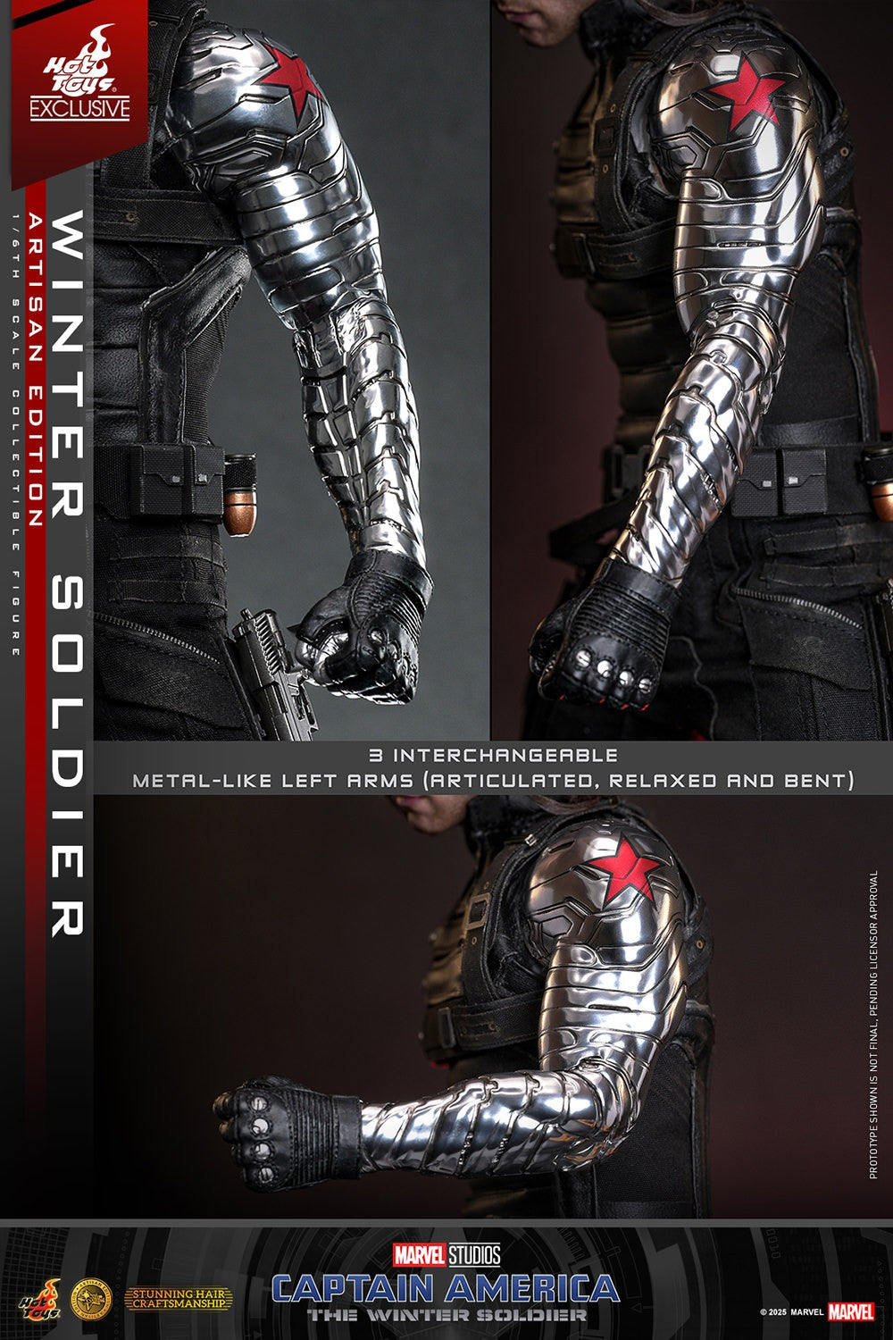 Winter Soldier (Artisan Edition) Marvel Sixth Scale Figure