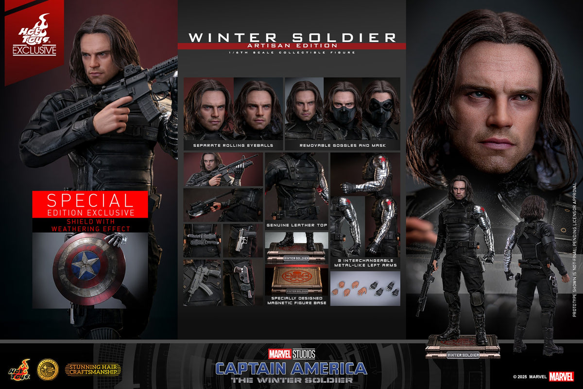 Winter Soldier (Artisan Edition) Marvel Sixth Scale Figure