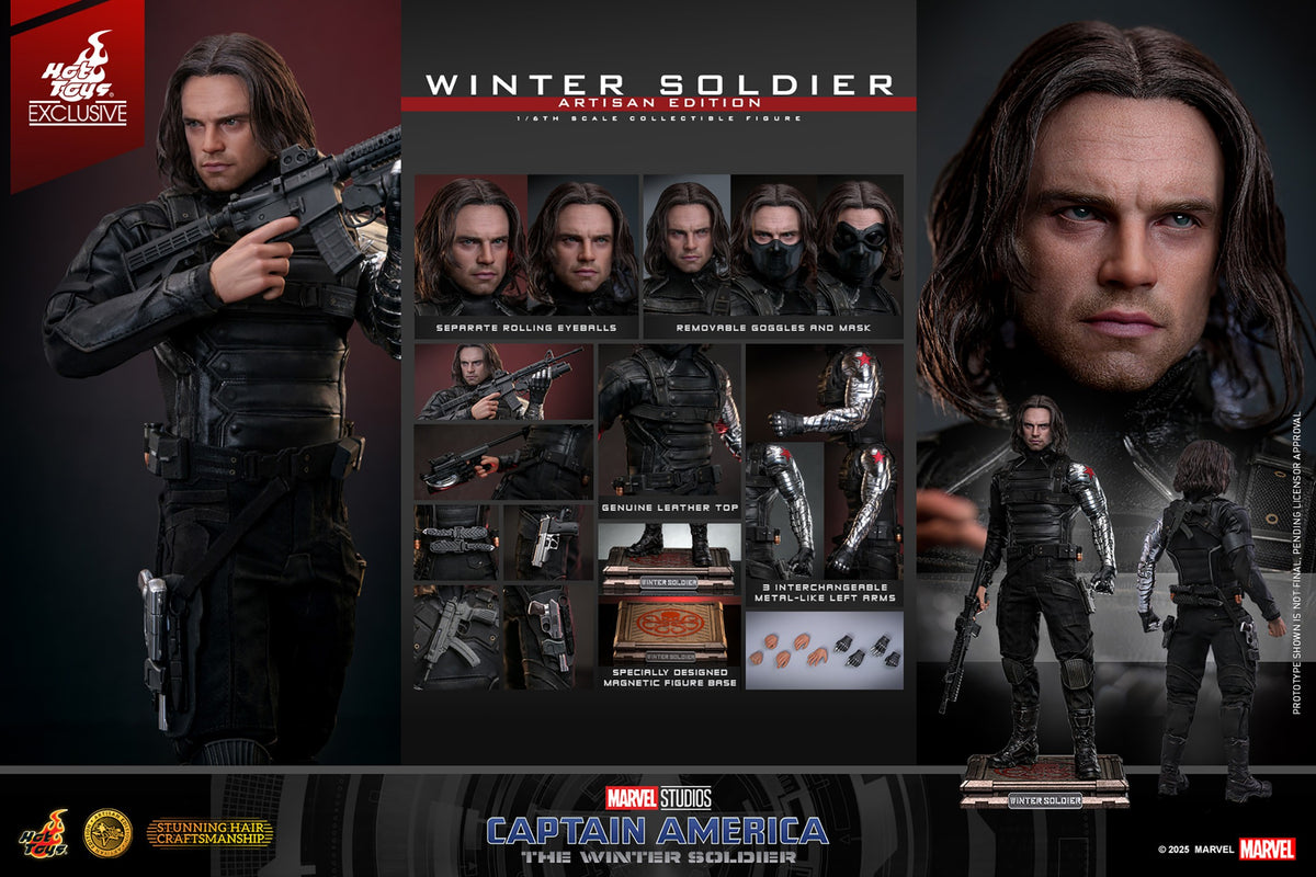 Winter Soldier (Artisan Edition) Marvel Sixth Scale Figure