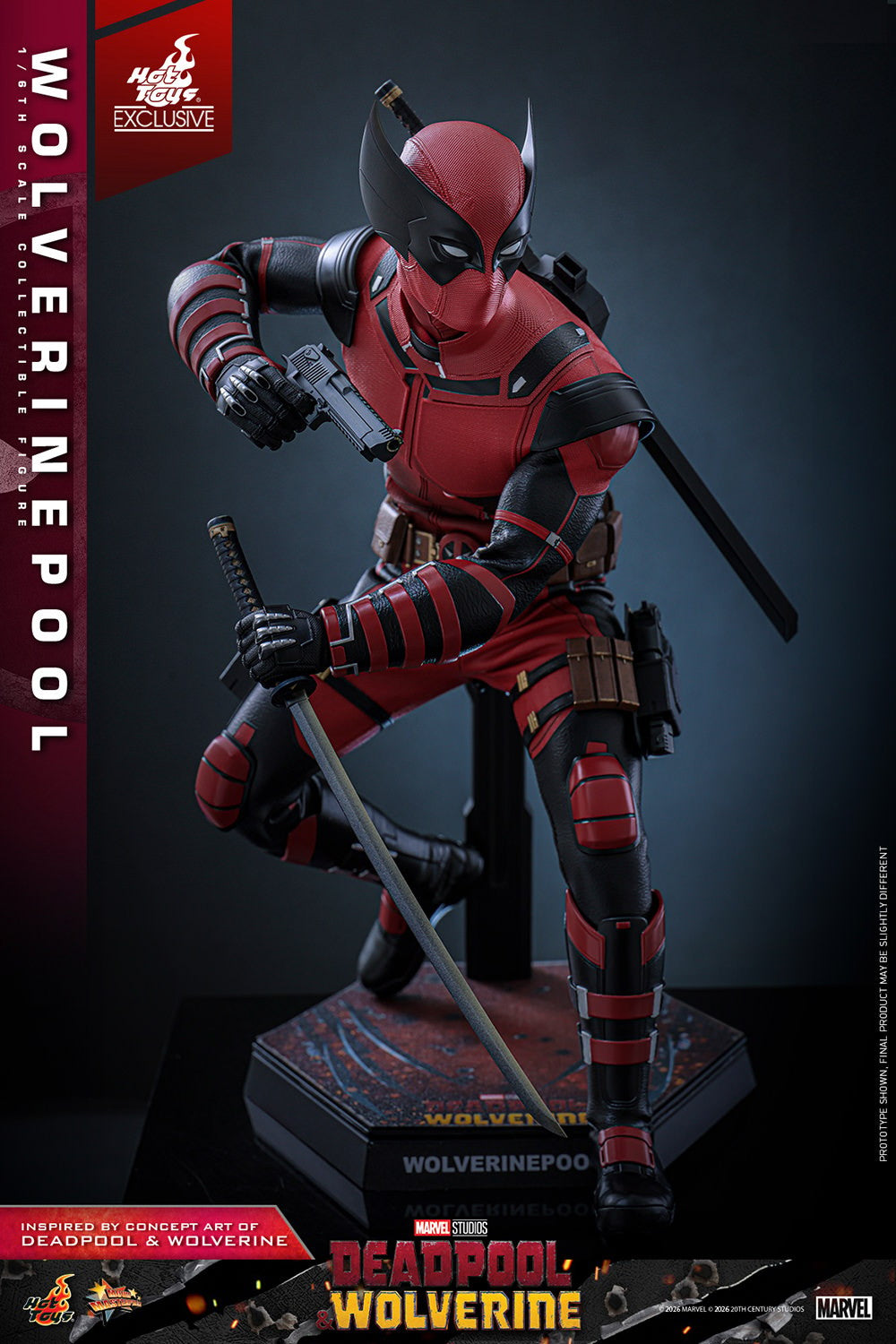 Wolverinepool Marvel Sixth Scale Figure